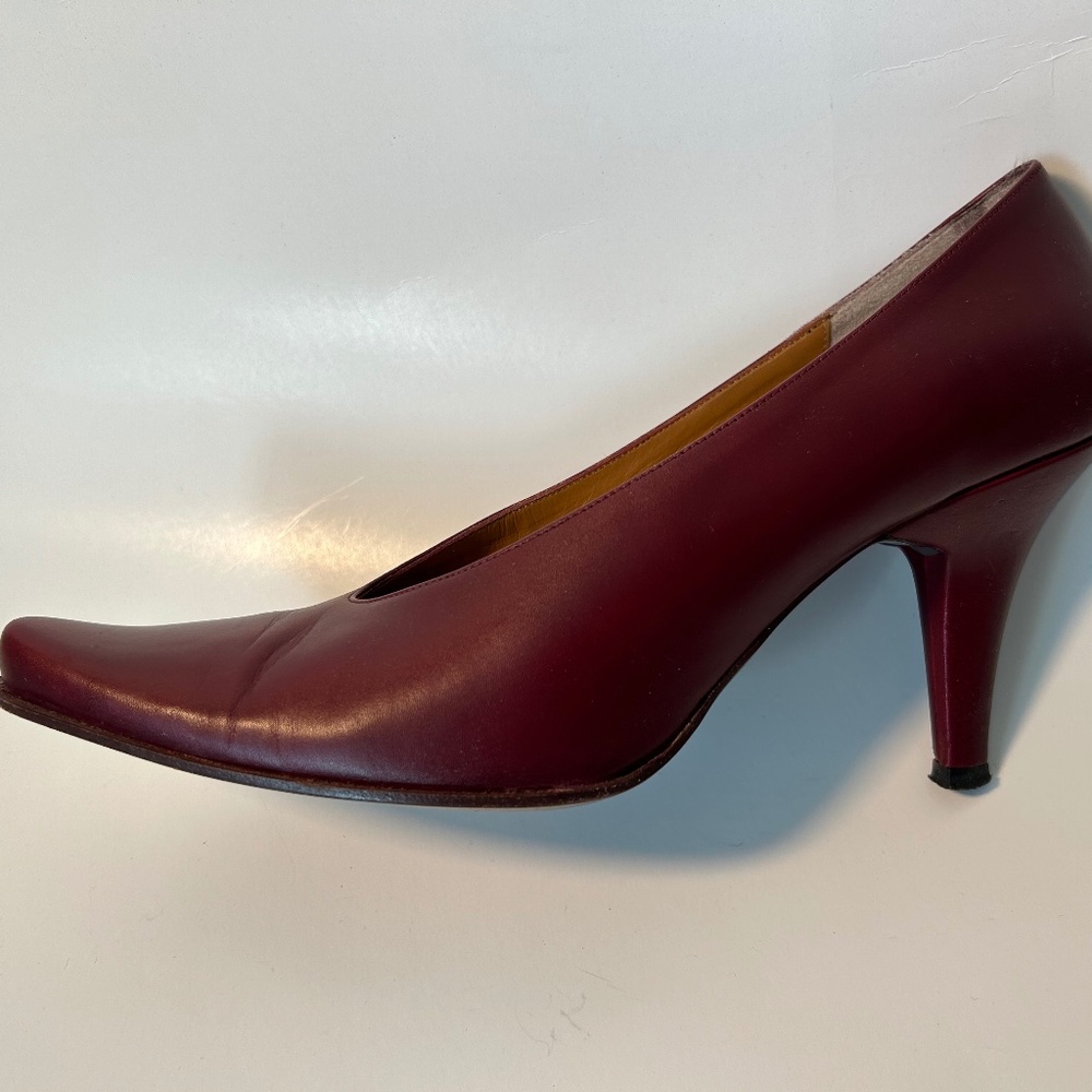 Red BCBG heels
